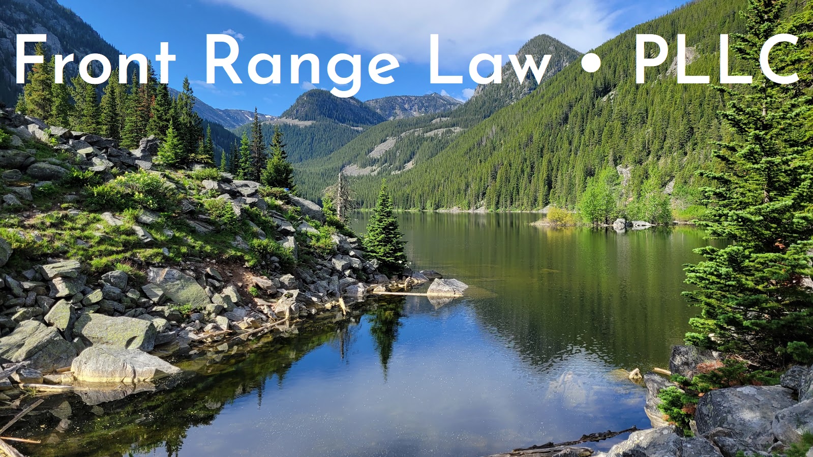 center content with firm name